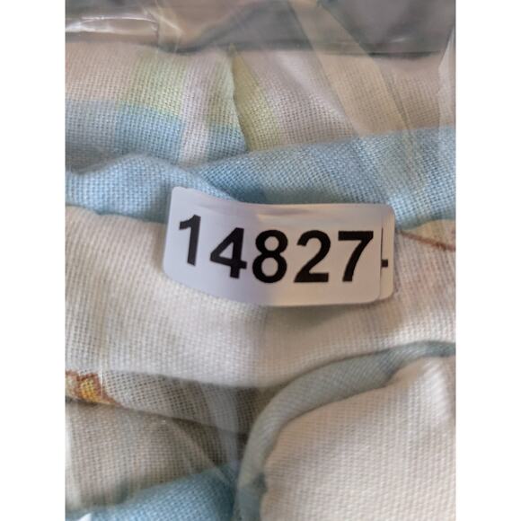 Vtg Winnie the Pooh Piglet Crib Blanket Quilt Sunny Days Friends Pile Disney - Picture 9 of 10